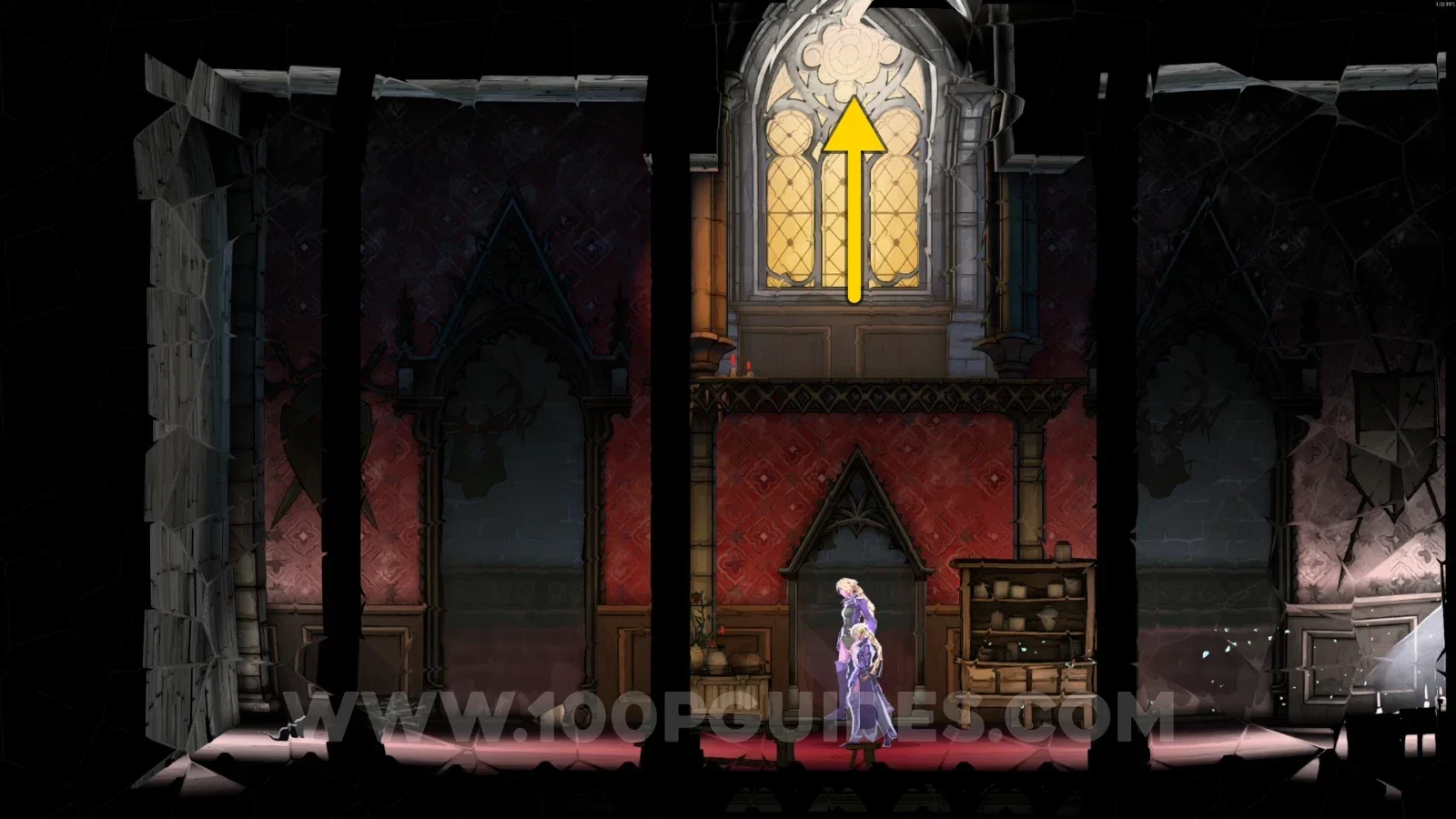 Castlevania Belmonts Curse Hall of Mirrors: climbing to the upper part of the new area