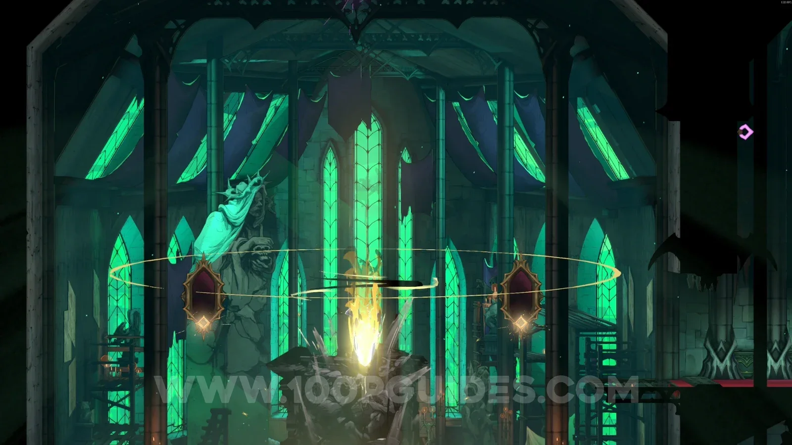 Castlevania Belmonts Curse Brauner's Atelier: The Artist appearing after the statue is smashed