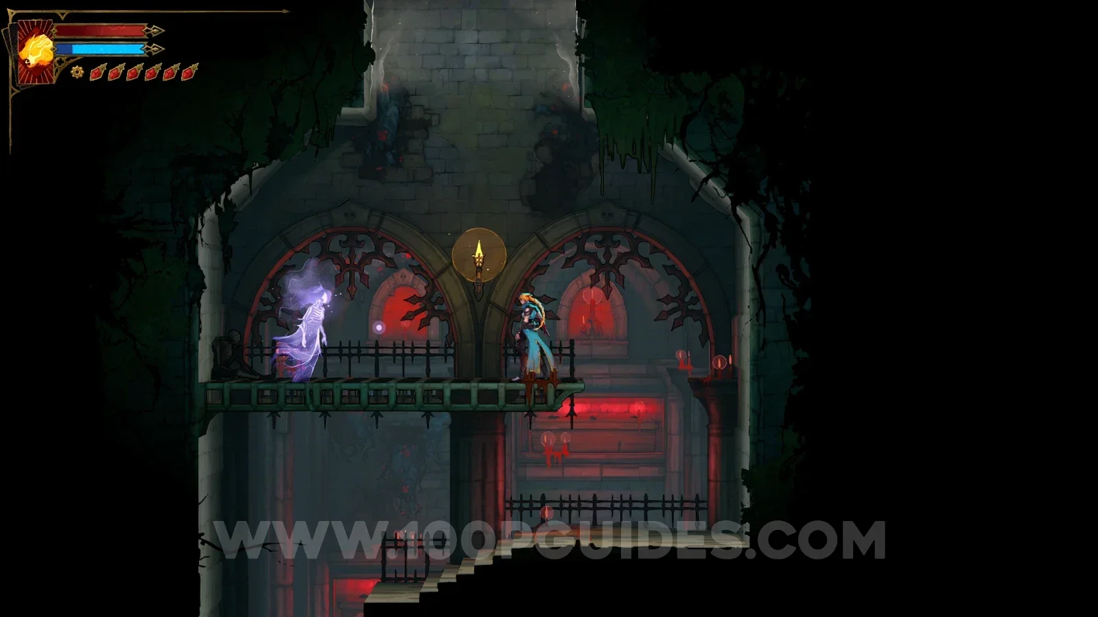 Castlevania Belmont's Curse: the Roman Baths clue found in the Sepulcher Of The Knight