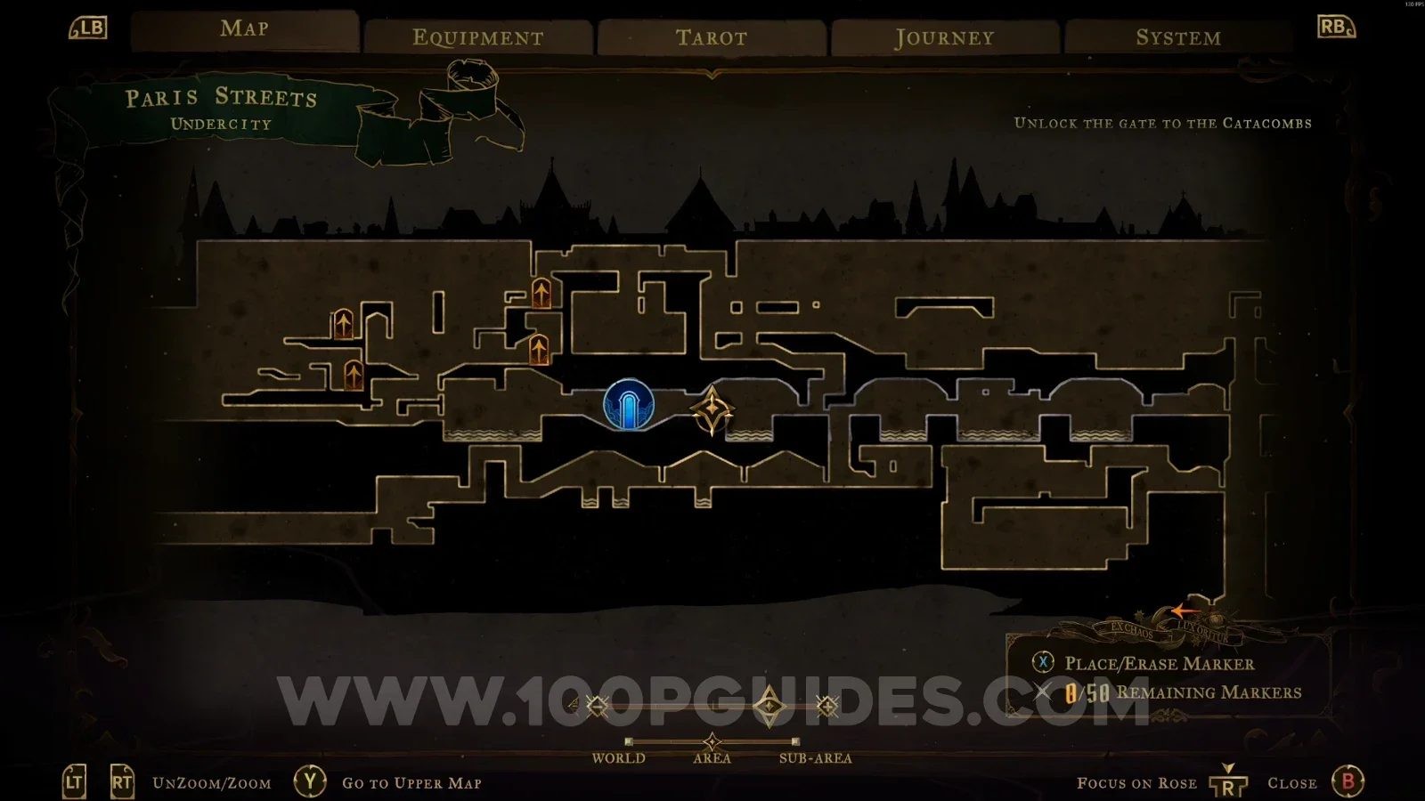 Castlevania Belmonts Curse Paris Streets: the Undercity, where Mirror Of Life #1 is found