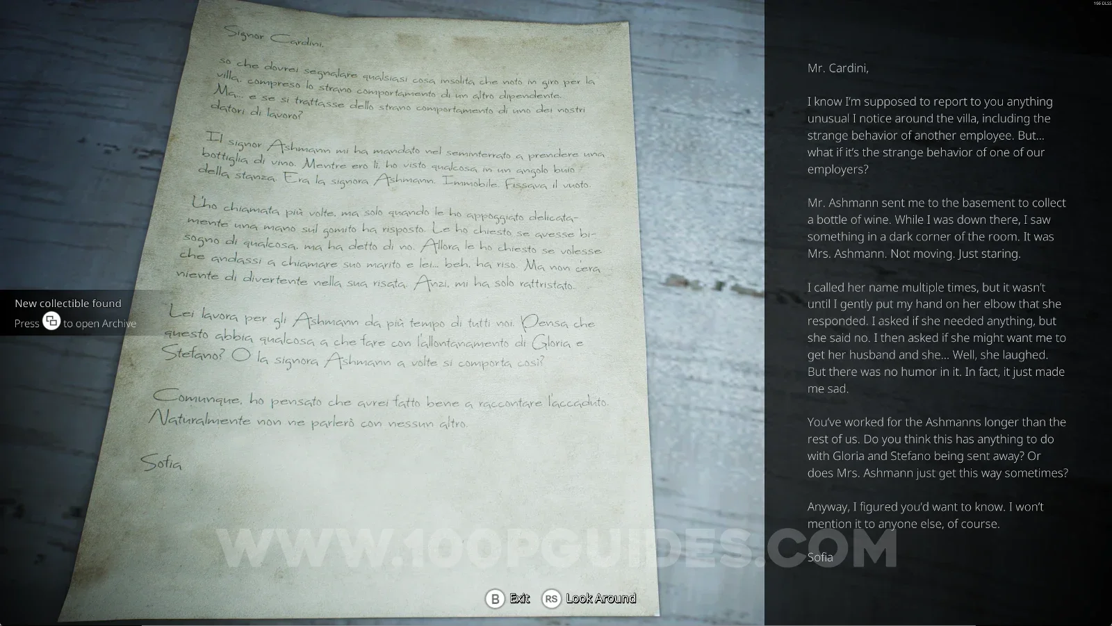 Remothered: Red Nuns Legacy Residential Wing: the drawer at the bottom of the stairs