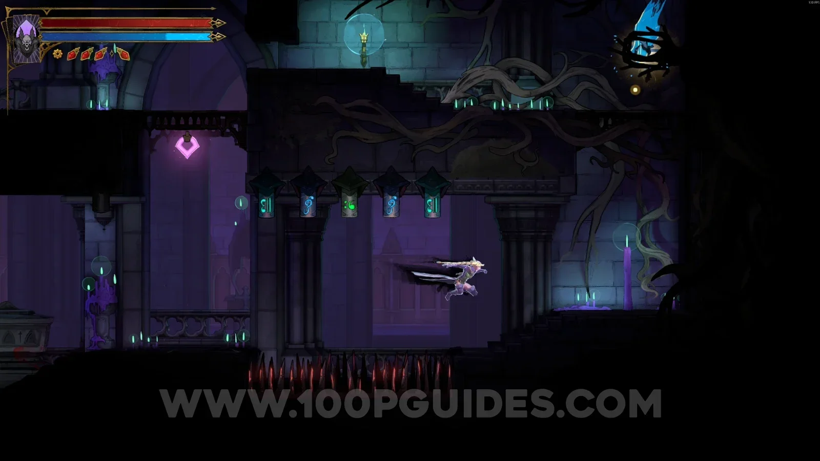 Castlevania Belmonts Curse Chapel Of Patience: Wise Heart Fragment #1 in the upper part of the area