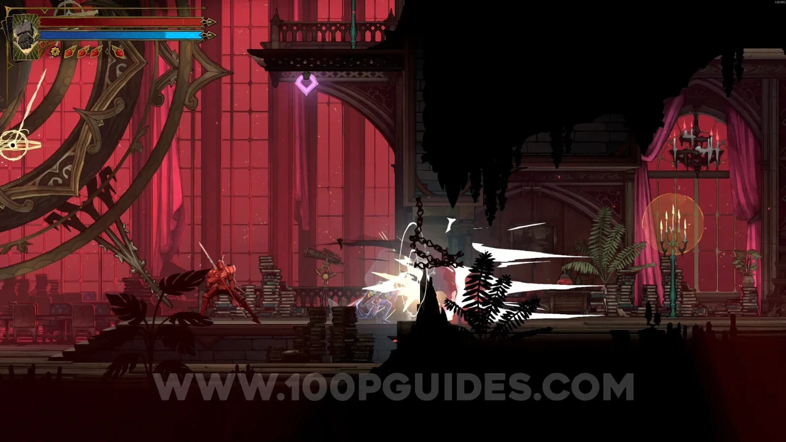 Castlevania Belmont's Curse Astronomer's Office: breaking the door on the right side below