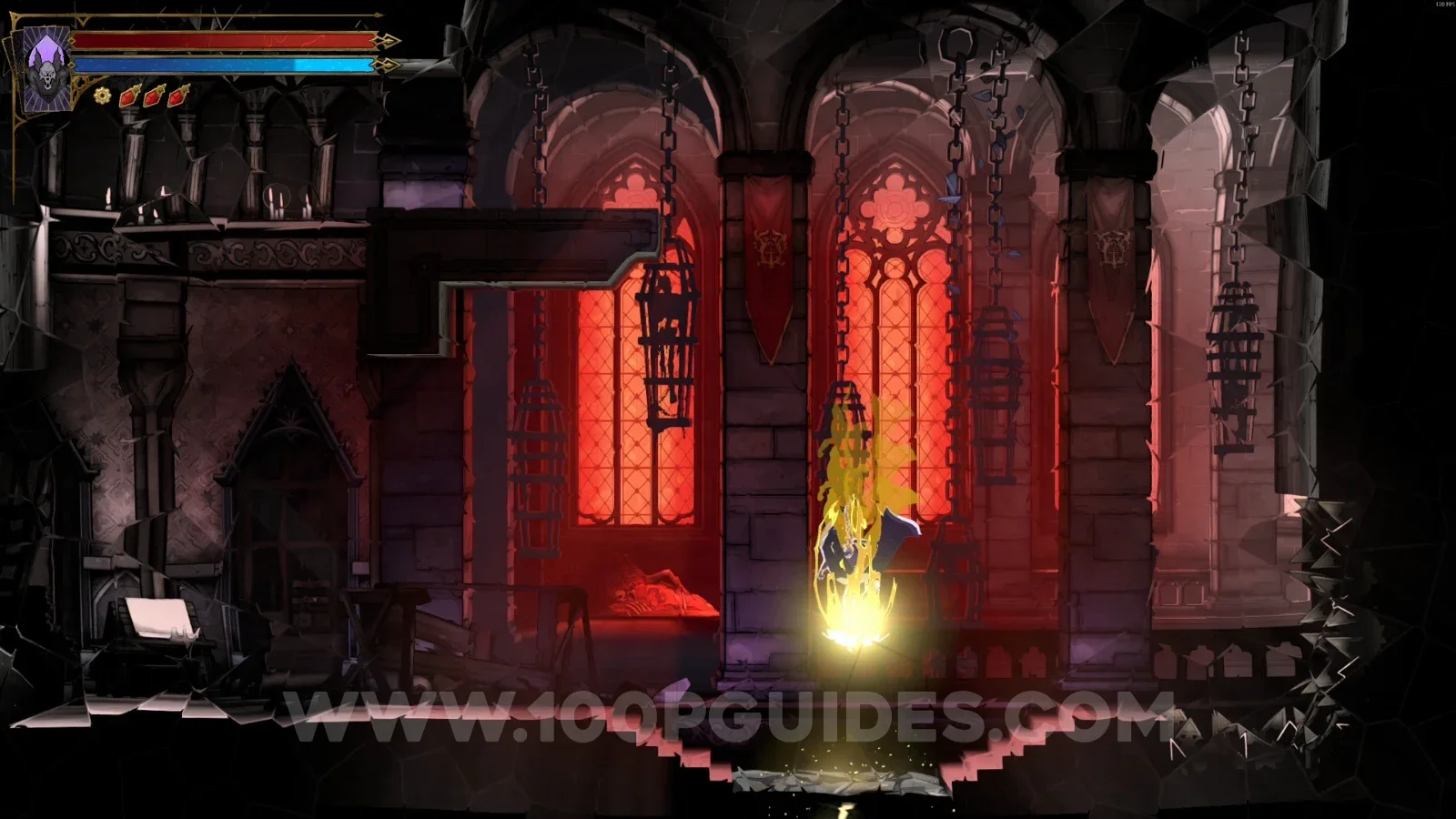 Castlevania Belmonts Curse Hall of Mirrors: using the Smash arcane power to break the floor