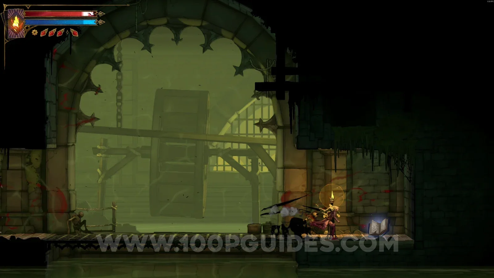 Castlevania Belmonts Curse Abandoned Sewers: Blue Book #3 found after defeating some enemies