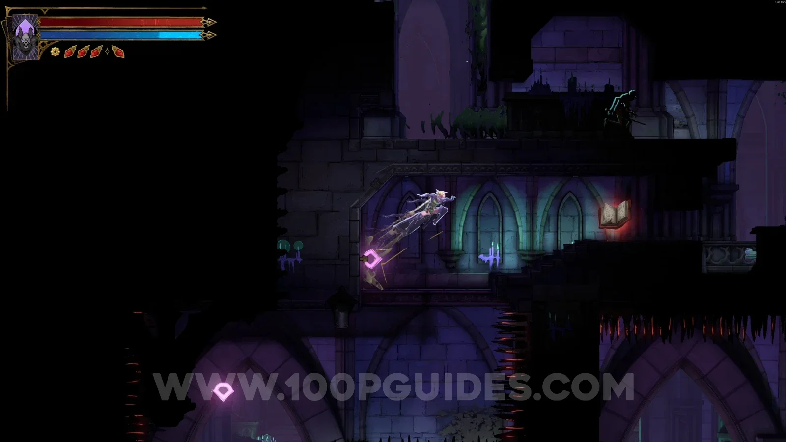 Castlevania Belmonts Curse Tomb Of The Chevaliers: Red Book #11 in the revealed secret area