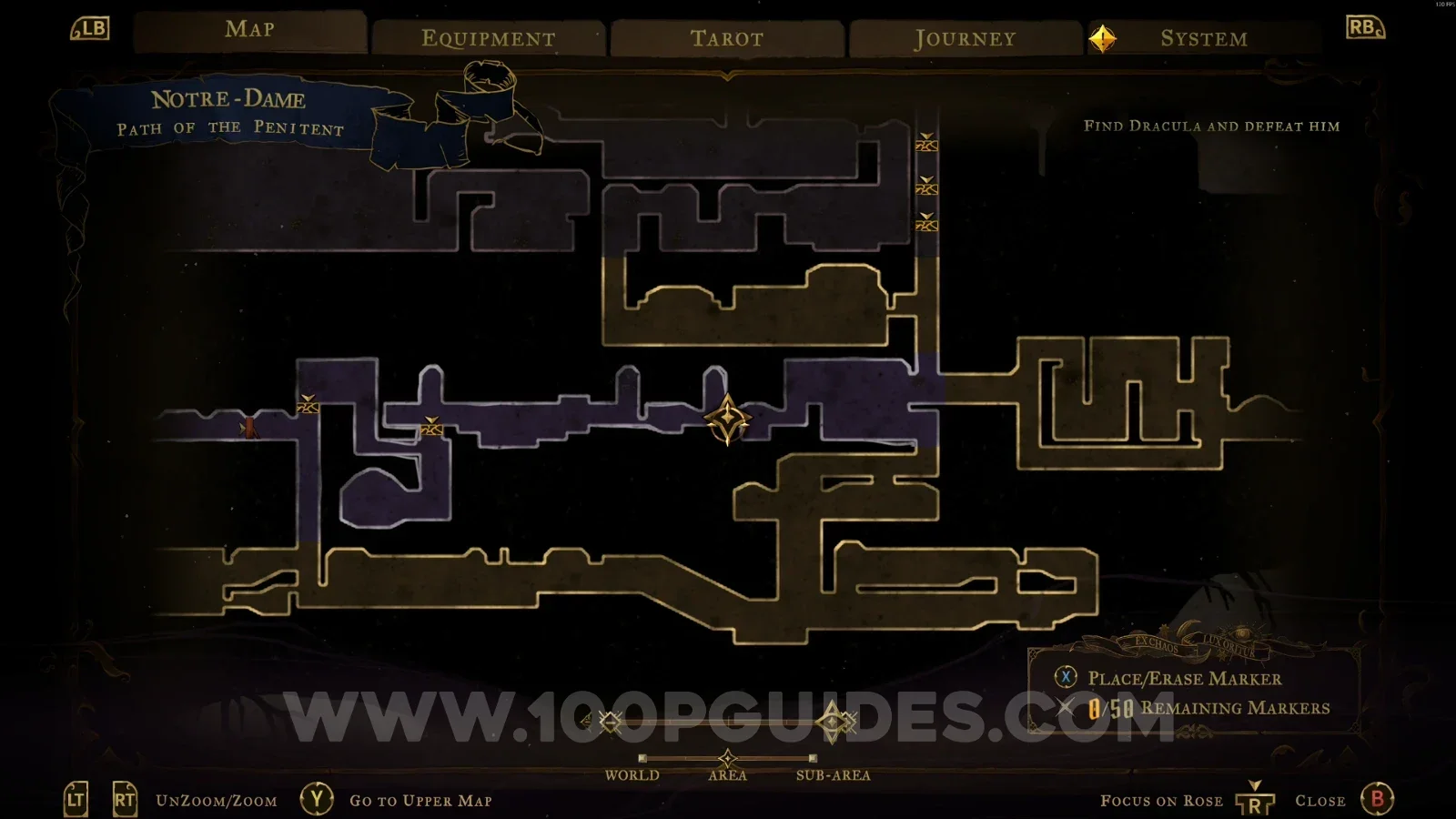 Castlevania Belmonts Curse Clock Tower: interacting with the lever on the way to the Joyeuse
