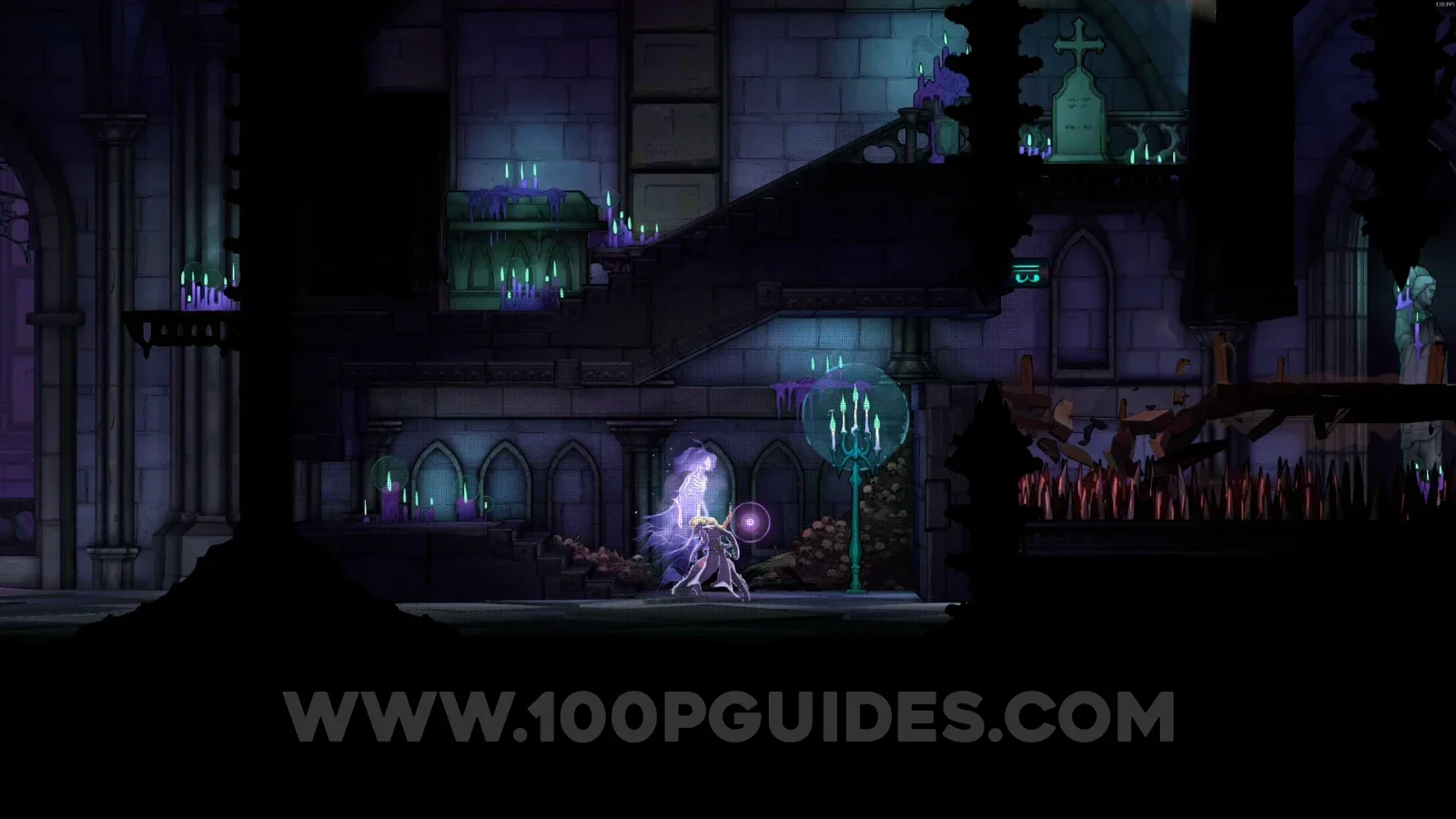 Castlevania Belmonts Curse Collapsed Crypt: The Shadow clue found past the slide