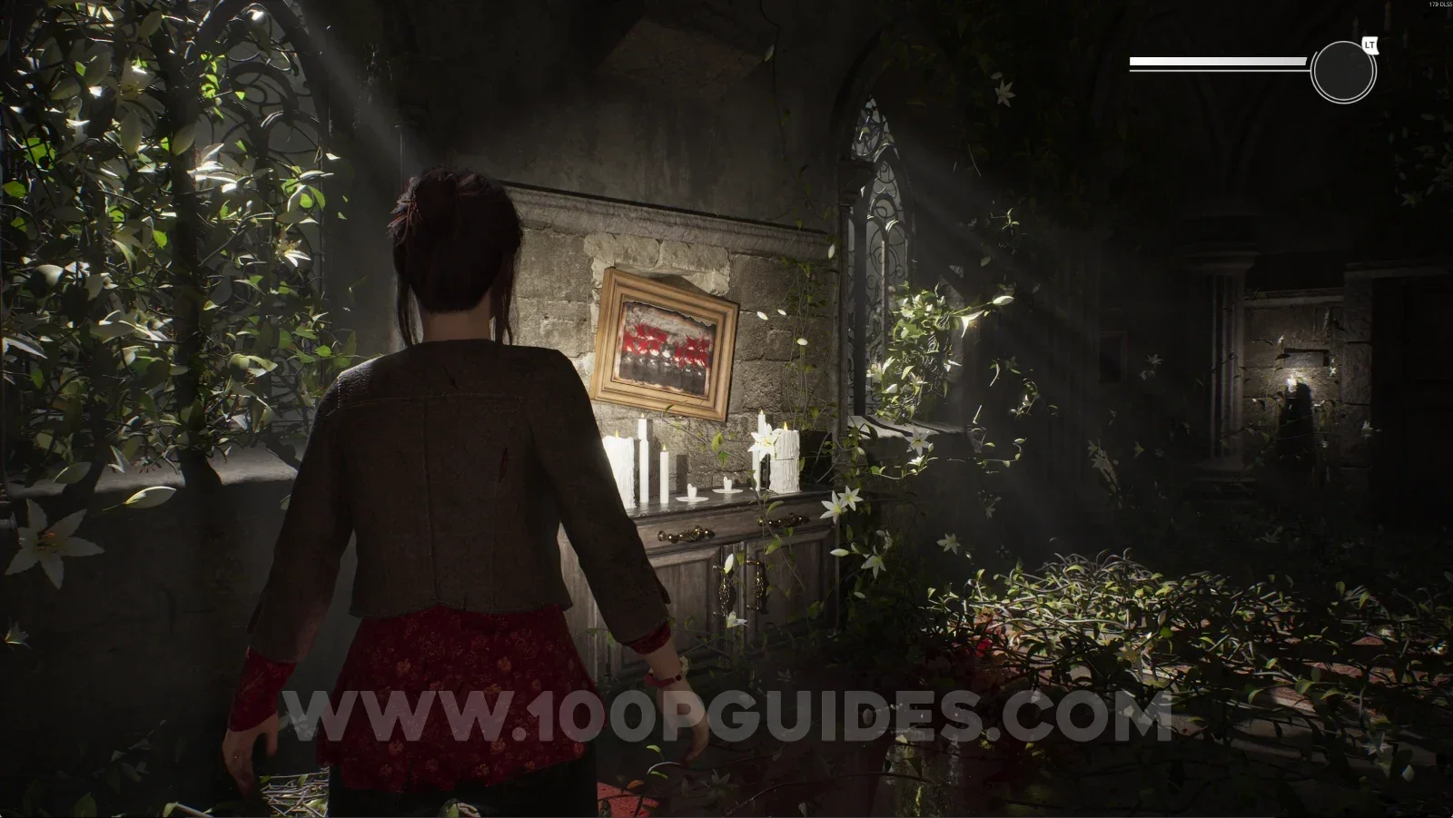 Remothered: Red Nuns Legacy Convent: the painting on the wall near the fork