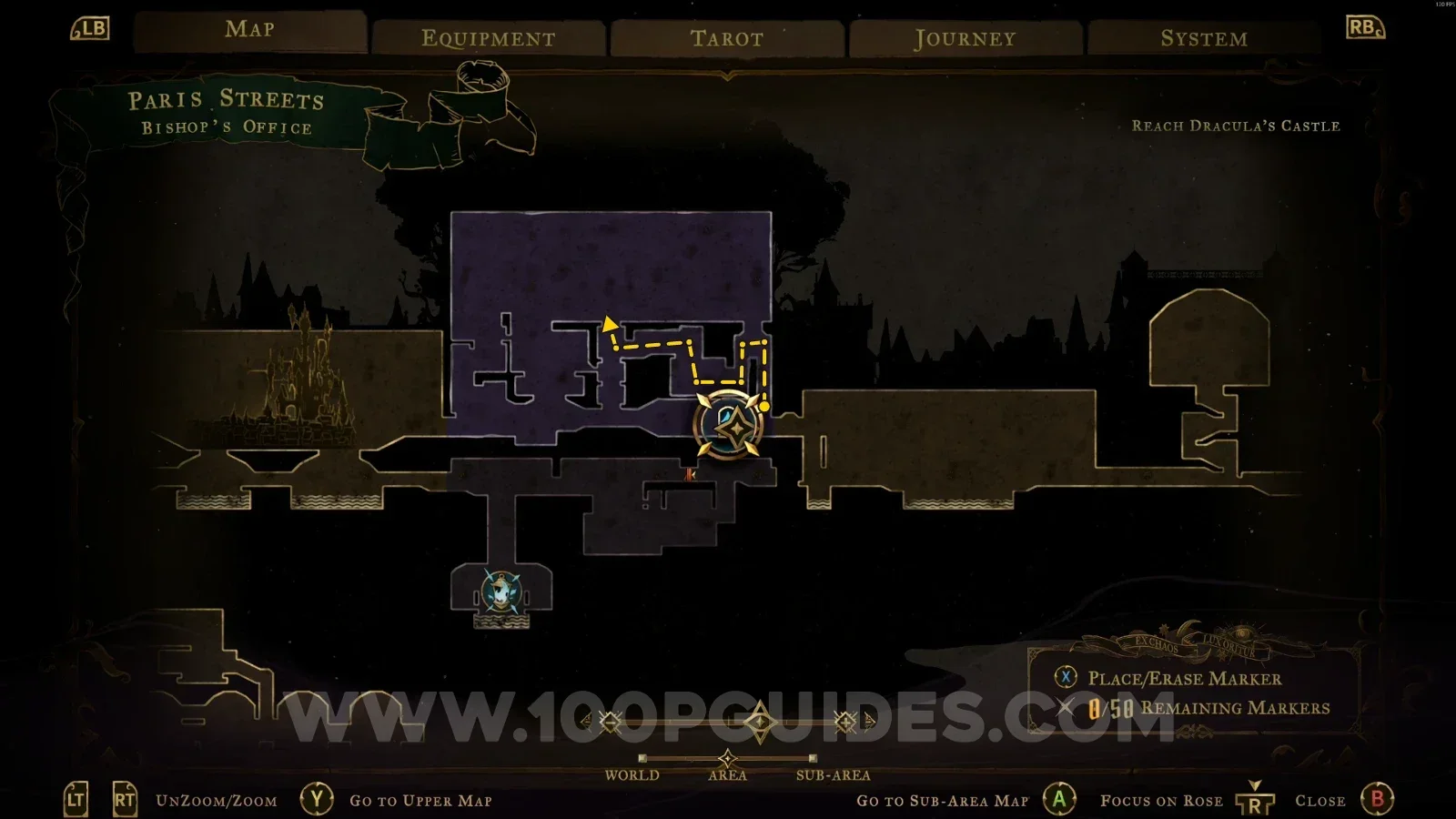Castlevania Belmonts Curse Paris Streets: talking to The Judge to get the Valmanway weapon