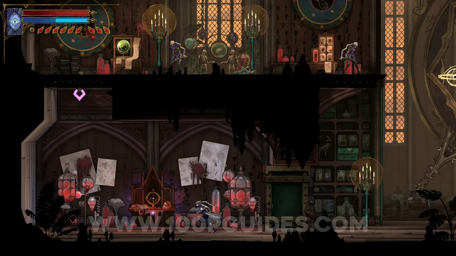 Castlevania Belmont's Curse: the Organic Astrology clue found in the Library's Drawing Room