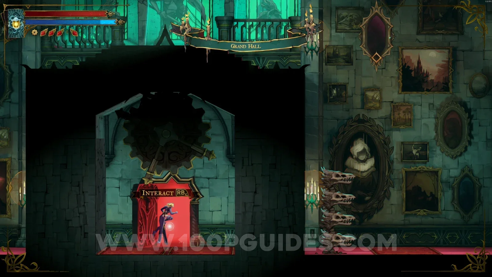 Castlevania Belmonts Curse Boudoirs: hitting the gear after going through the middle door