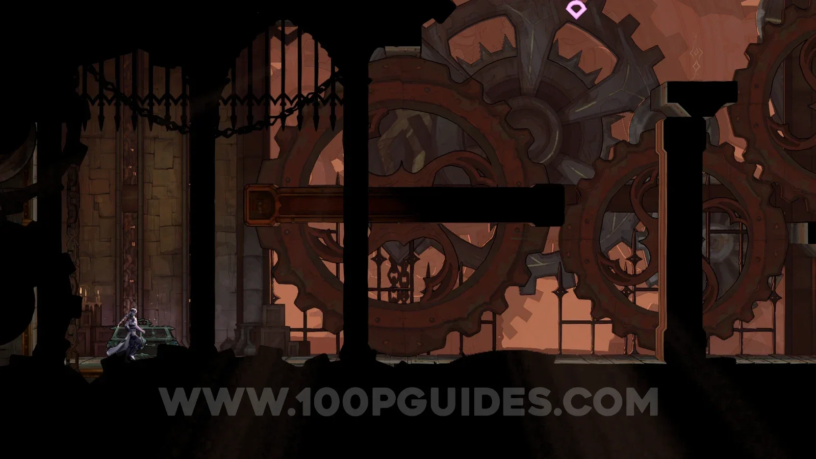 Castlevania Belmonts Curse Western Ascent: using the Smash arcane power to move the platforms