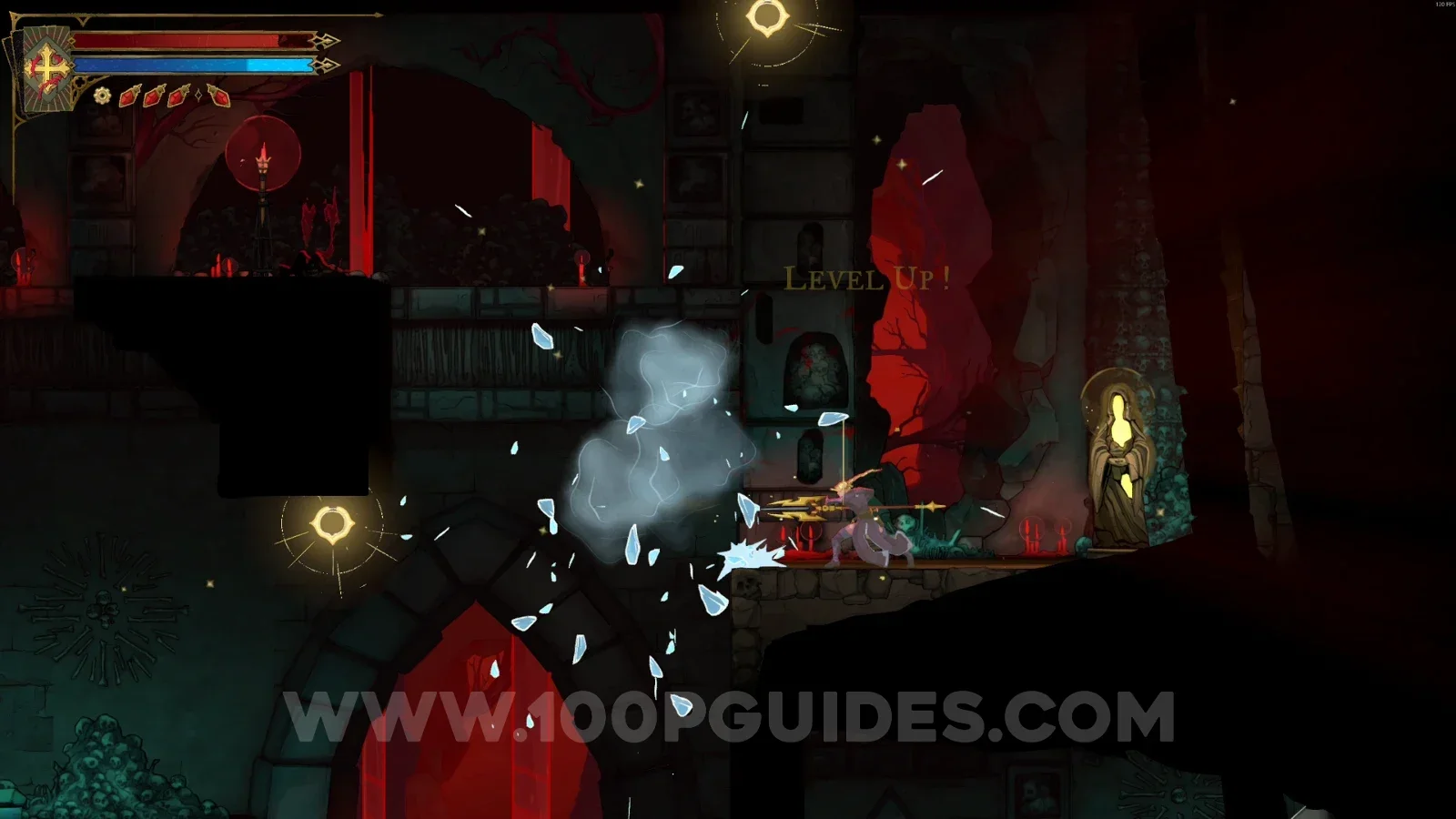 Castlevania Belmonts Curse Realm Of Old Night: XP Statue #11 on the left side of the area