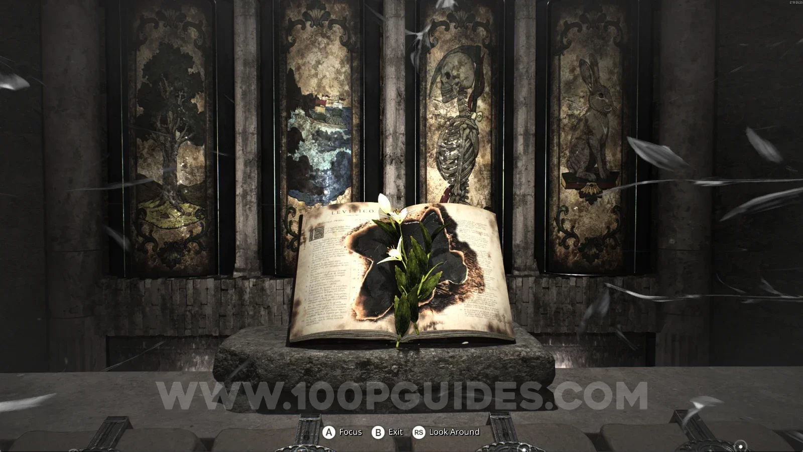 Remothered: Red Nuns Legacy Convent: using the power on the book for Retrocognition #4