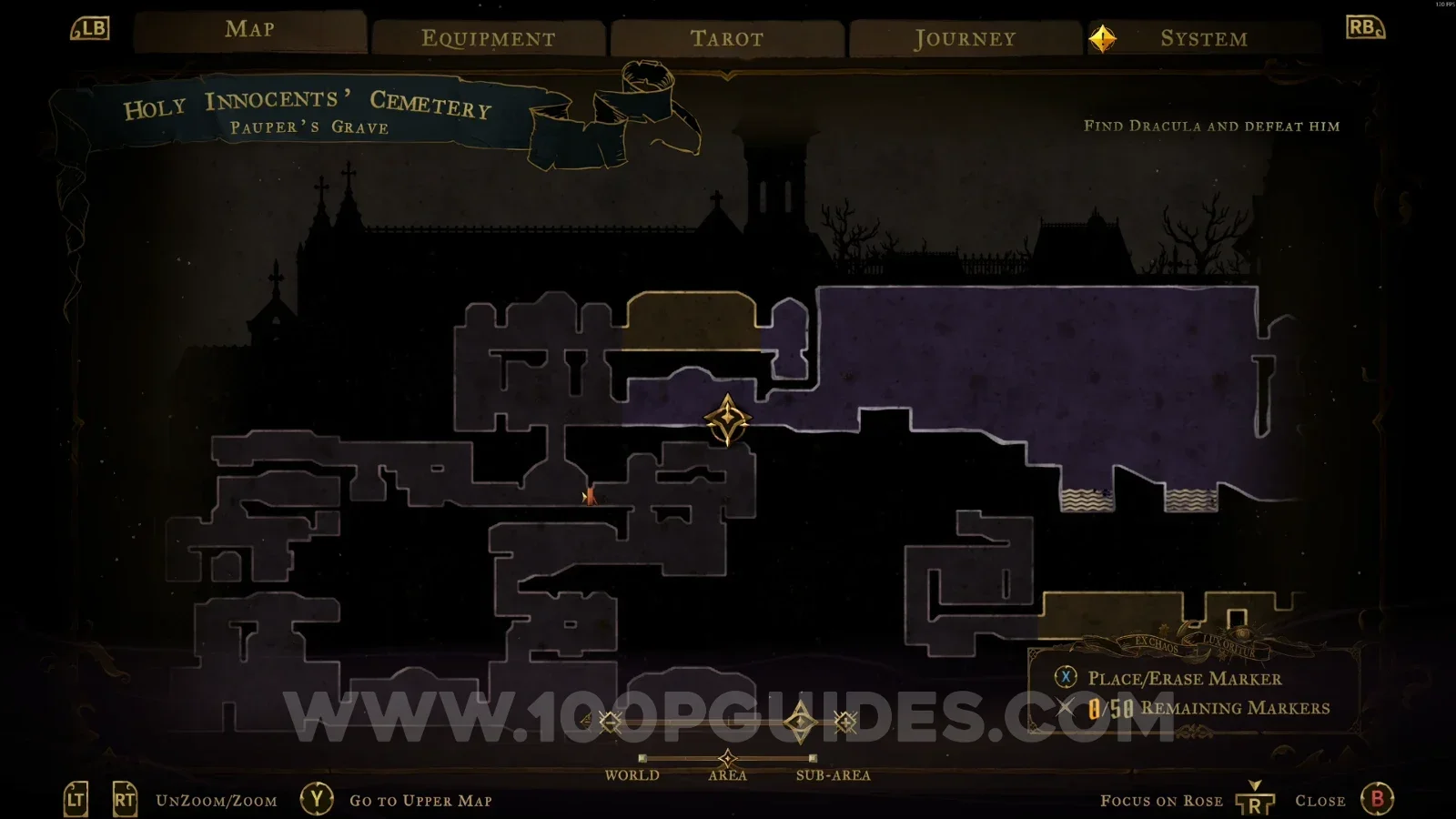 Castlevania Belmonts Curse Holy Innocents' Cemetery: the Pauper's Grave, where Mirror Of Life #8 is found