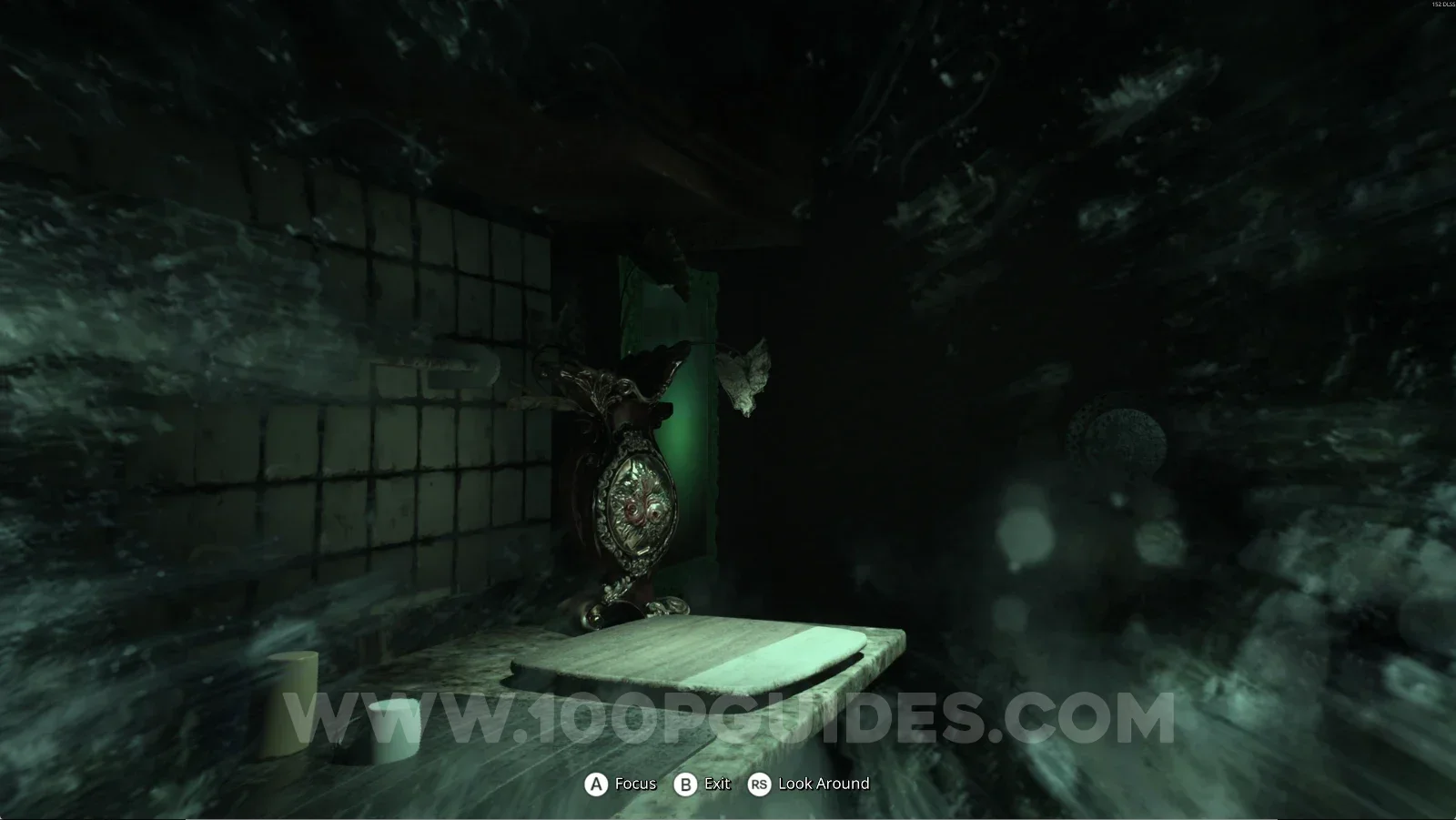 Remothered: Red Nuns Legacy kitchen: revealing the other mirror on the left side