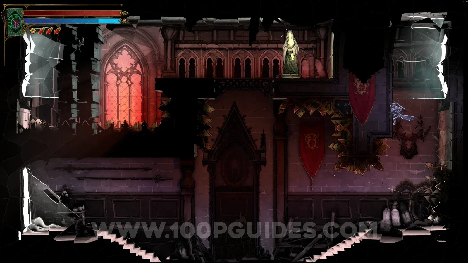 Castlevania Belmonts Curse Level Deviled: XP Statue #21 reached through the portal