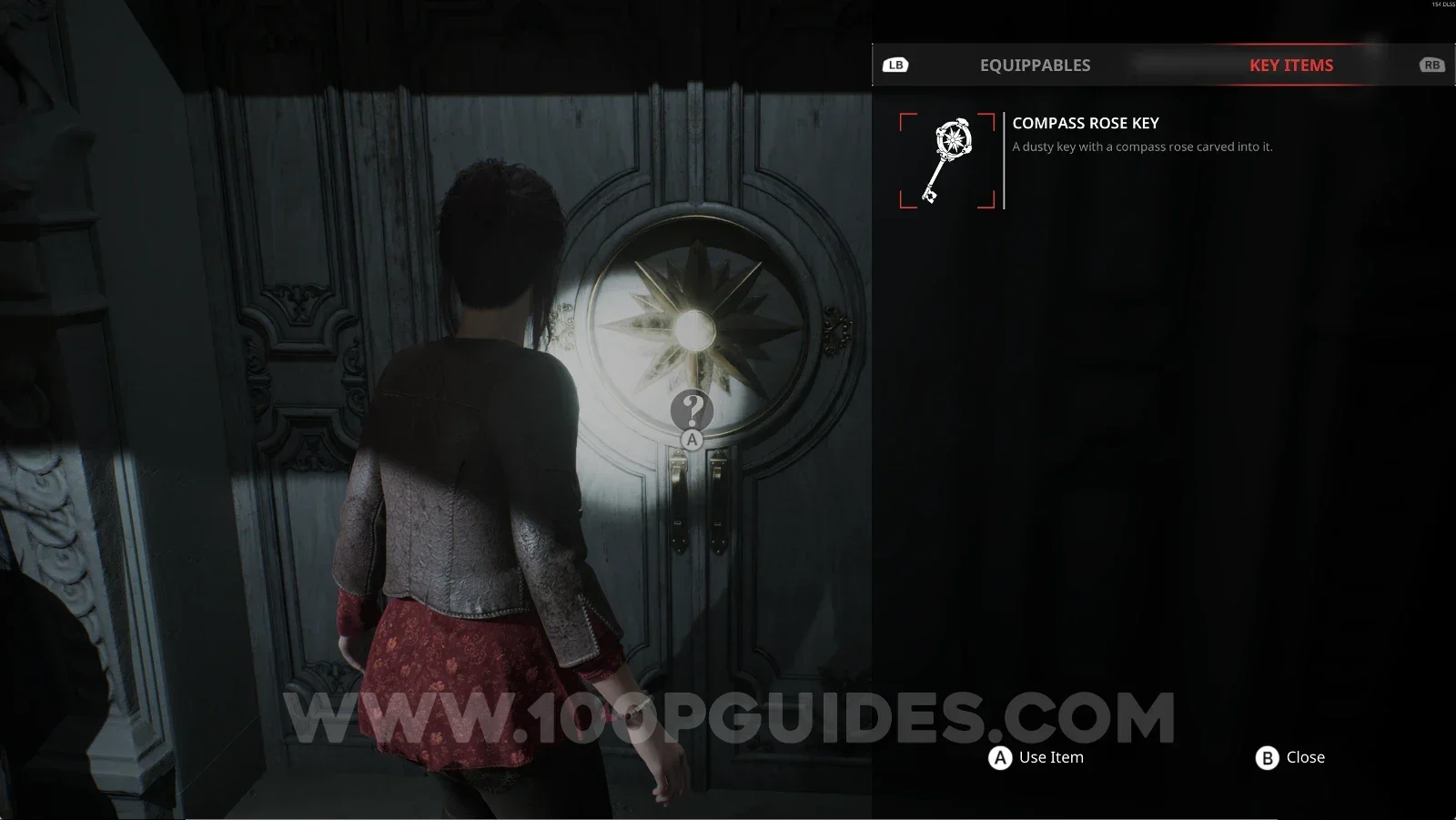 Remothered: Red Nuns Legacy: using the Compass Rose Key in the Sala delle Meraviglie