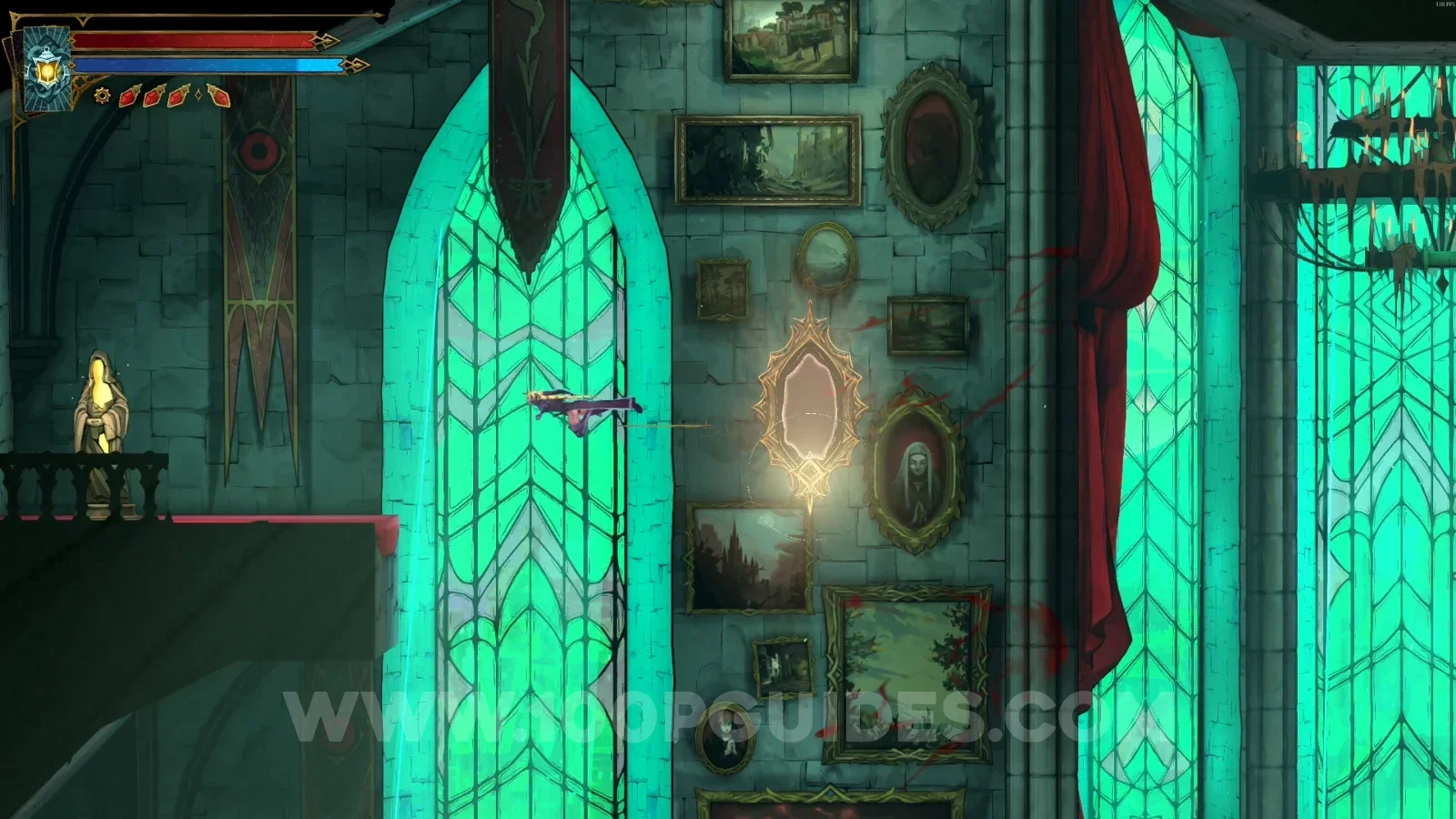 Castlevania Belmonts Curse Grand Hall: XP Statue #8 at the top on the left side of the area