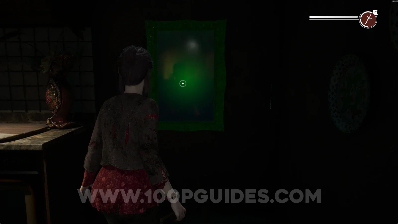 Remothered: Red Nuns Legacy kitchen: interacting with the mirror just revealed