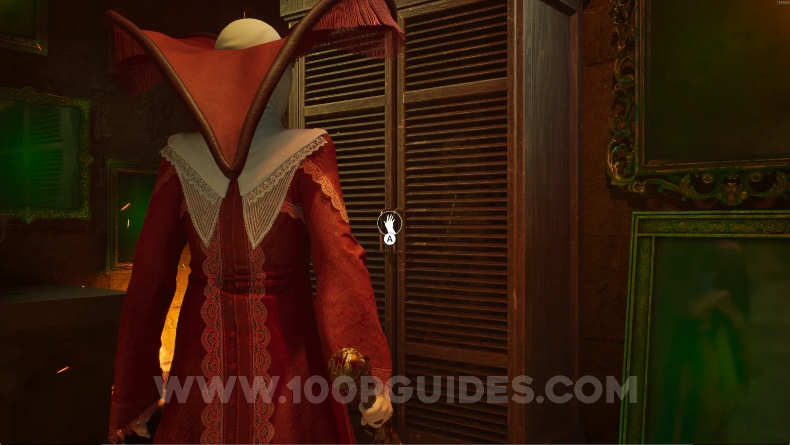 Remothered: Red Nuns Legacy: the first hidden enemy inside the wardrobe