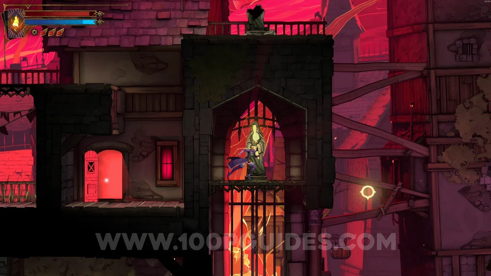 Castlevania Belmonts Curse Street Of The Tomb Masons: XP Statue #2 inside the secret room on the left side