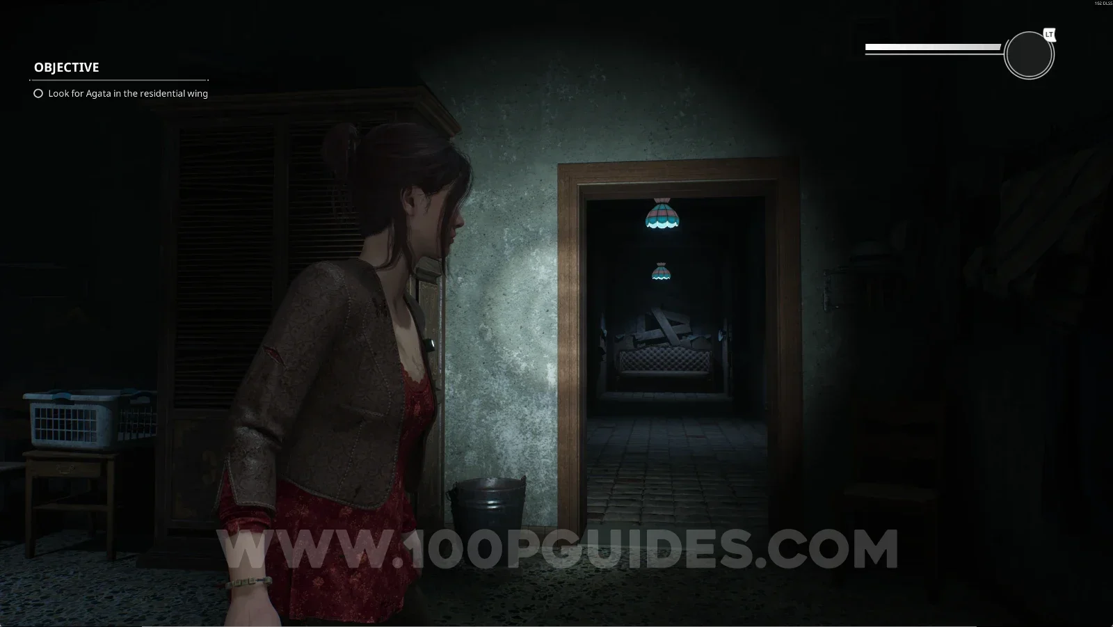 Remothered: Red Nuns Legacy: the new area reached after the barrels cutscene