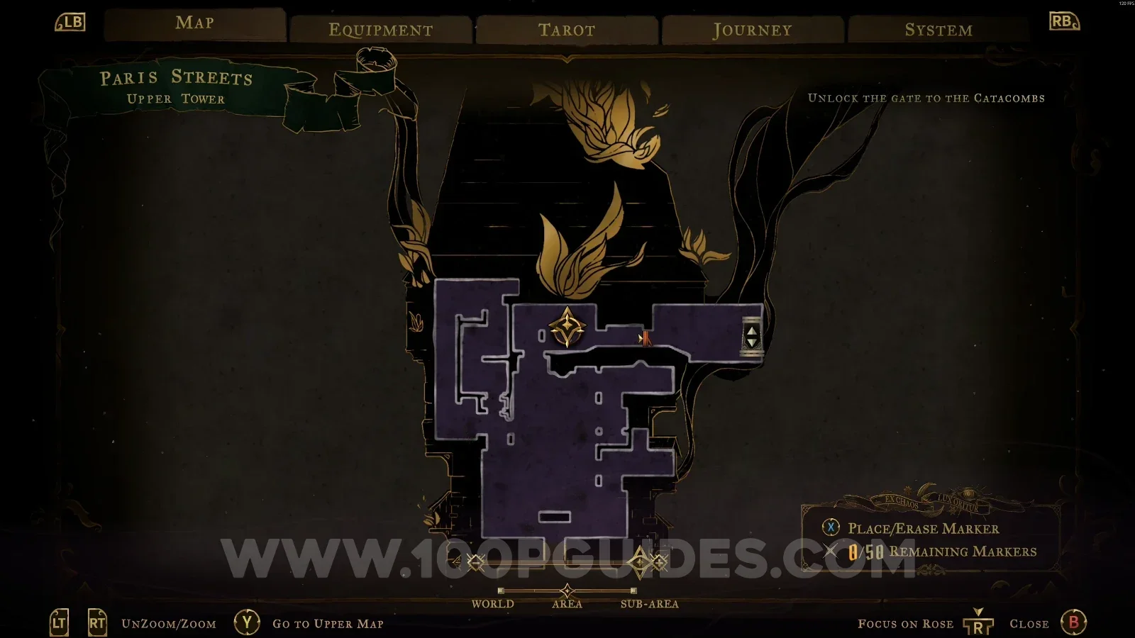 Castlevania Belmonts Curse Upper Tower: boss fight against Joan (The Warrior) after climbing past the door