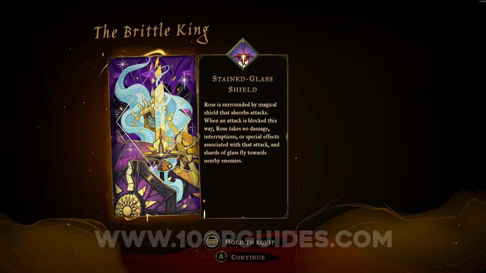 Castlevania Belmonts Curse Chapel: Stained-Glass Shield arcana, Excalibur and The Brittle King clue rewards