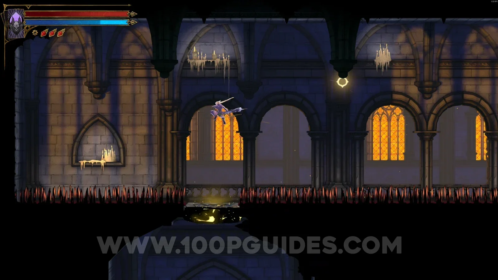 Castlevania Belmonts Curse East Gallery: heading left and breaking the next floor
