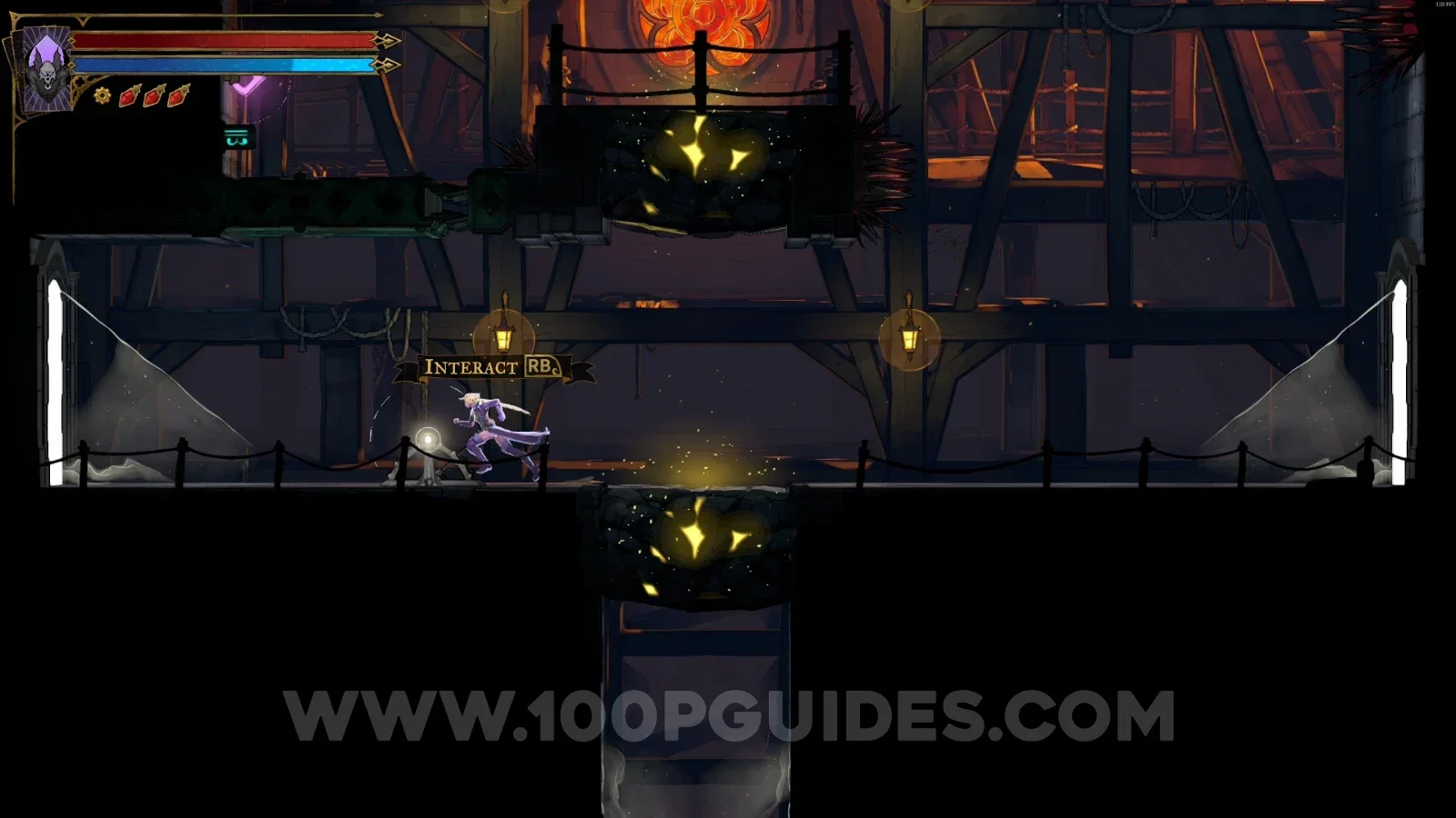 Castlevania Belmonts Curse La Fleche: climbing the tower to the top