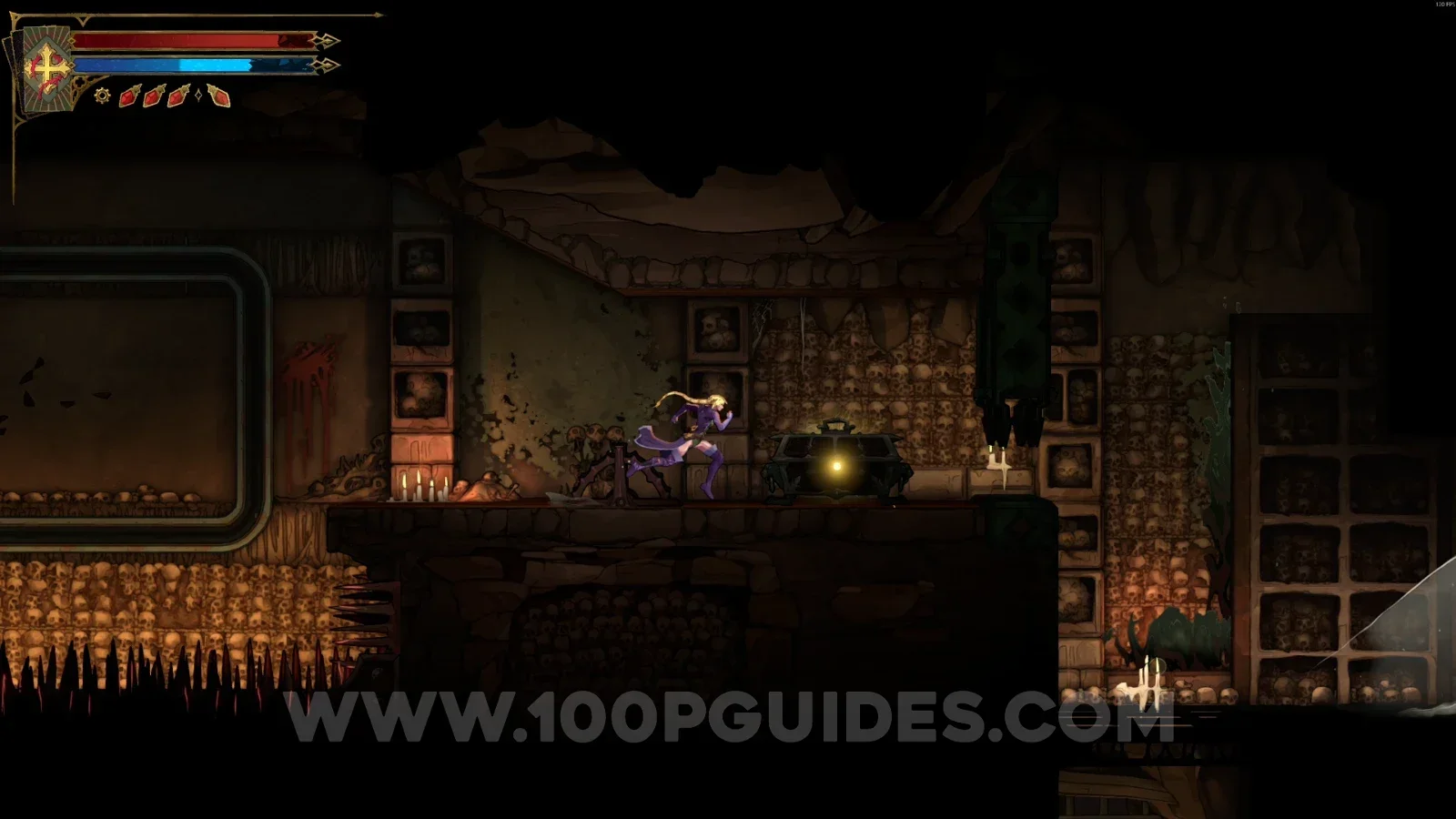 Castlevania Belmonts Curse Jaws Of Limbo: Relic #1 Necro Charm at the end of the secret path