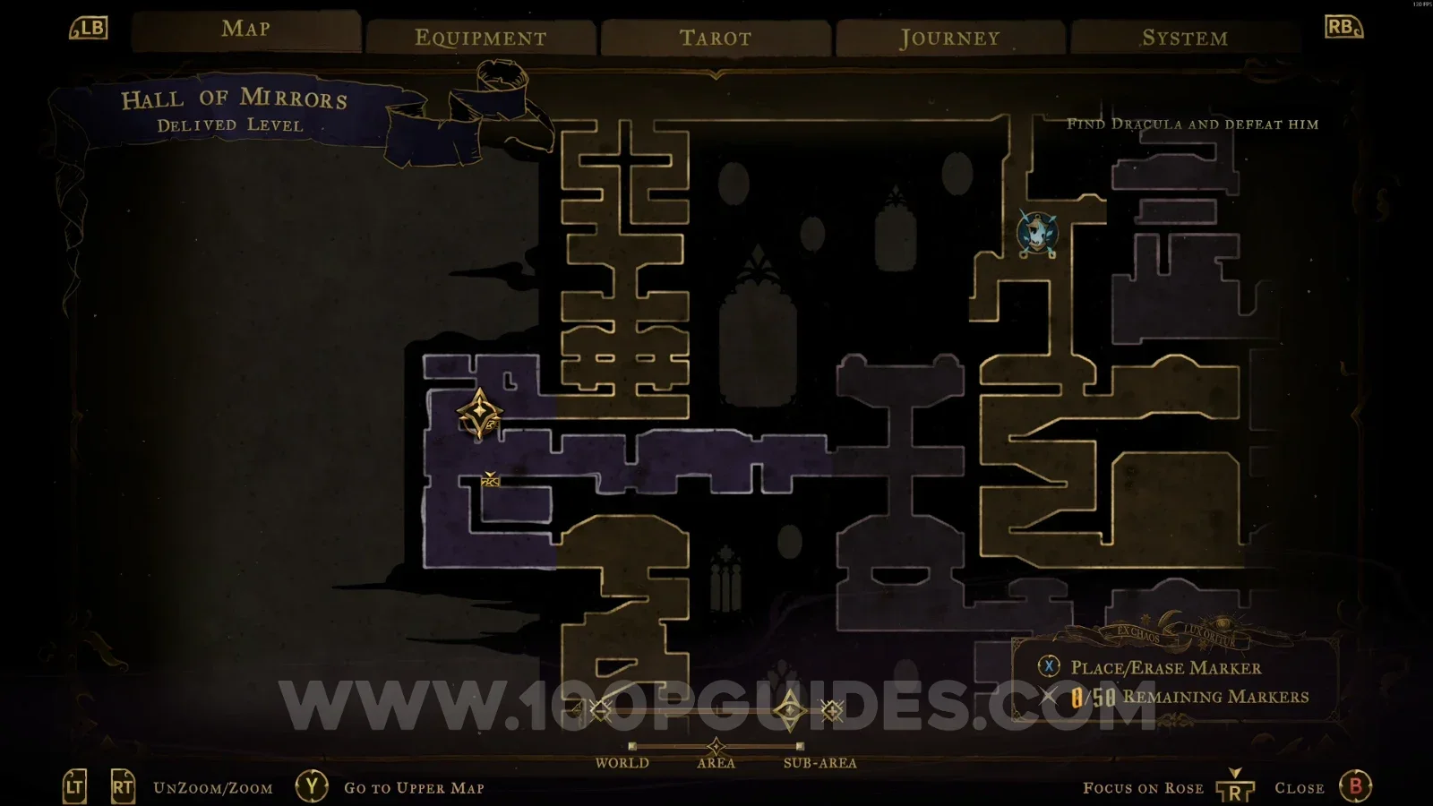 Castlevania Belmonts Curse Delived Level: breakable floor on the way to Relic #2, the Dusk Amulet