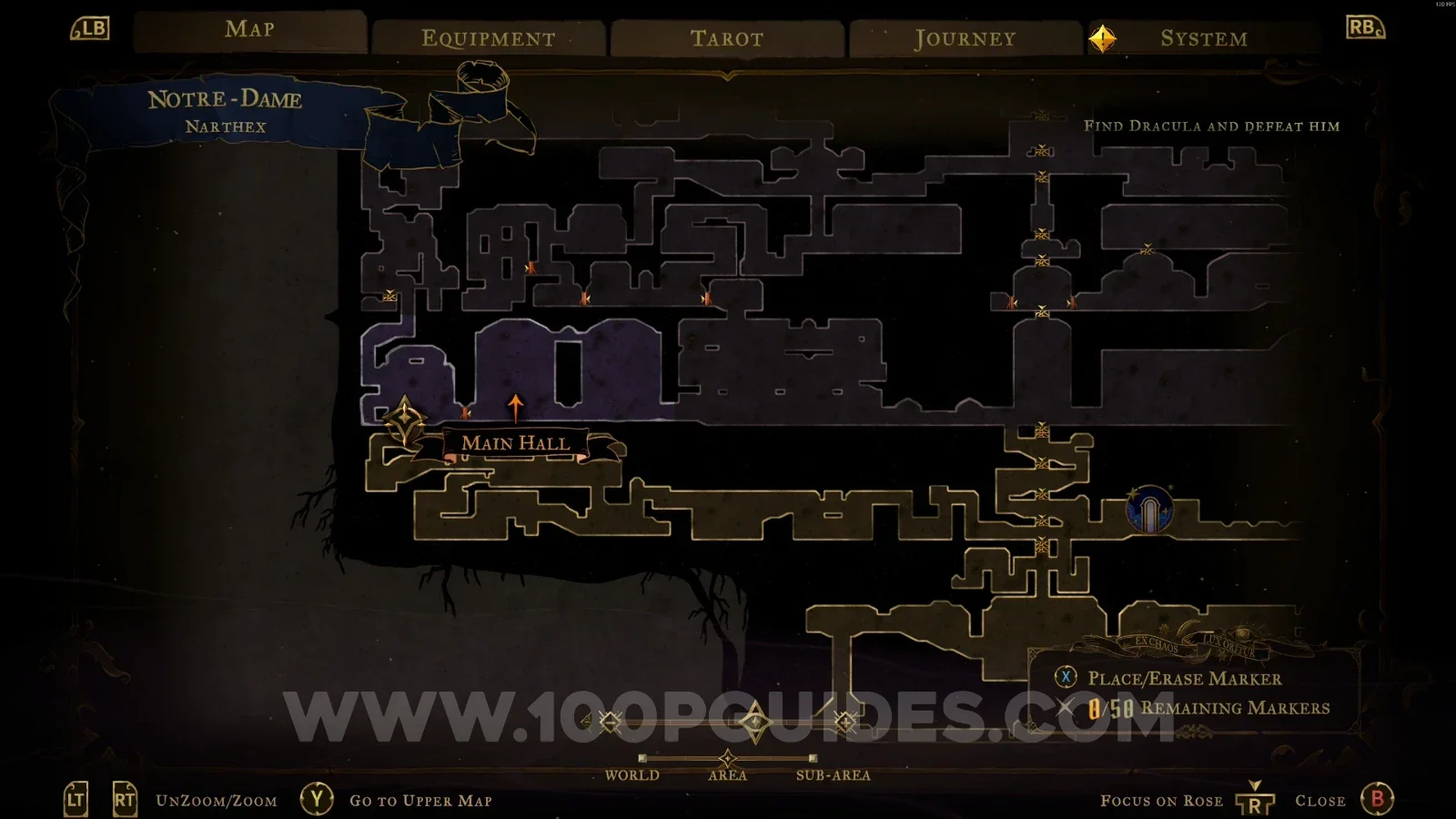 Castlevania Belmonts Curse Narthex: using the Arcane Whip to reach the top of the area
