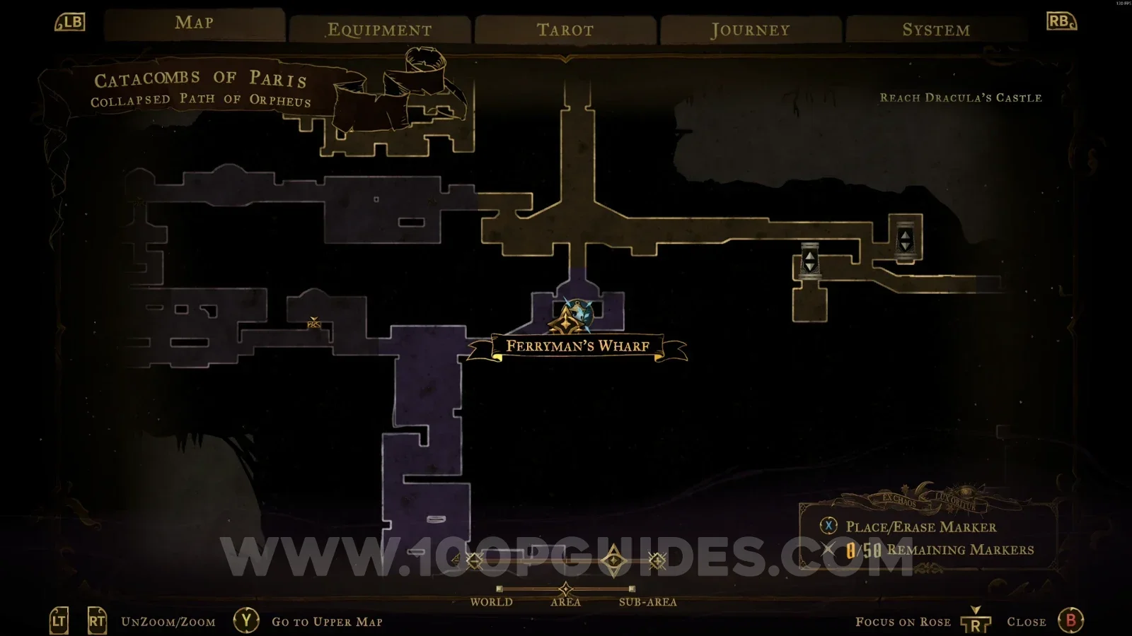 Castlevania Belmonts Curse Ferryman's Wharf: giving the Ferryman's Obol to the Ferryman