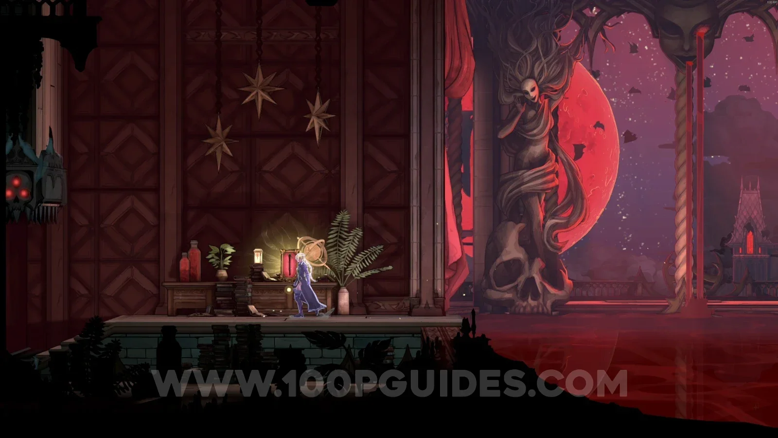 Castlevania Belmonts Curse: picking up Brauner's Paintbrush past the Observatory