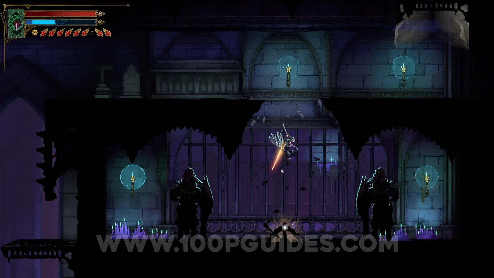 Castlevania Belmonts Curse Chapel Of Patience: interacting with the lever