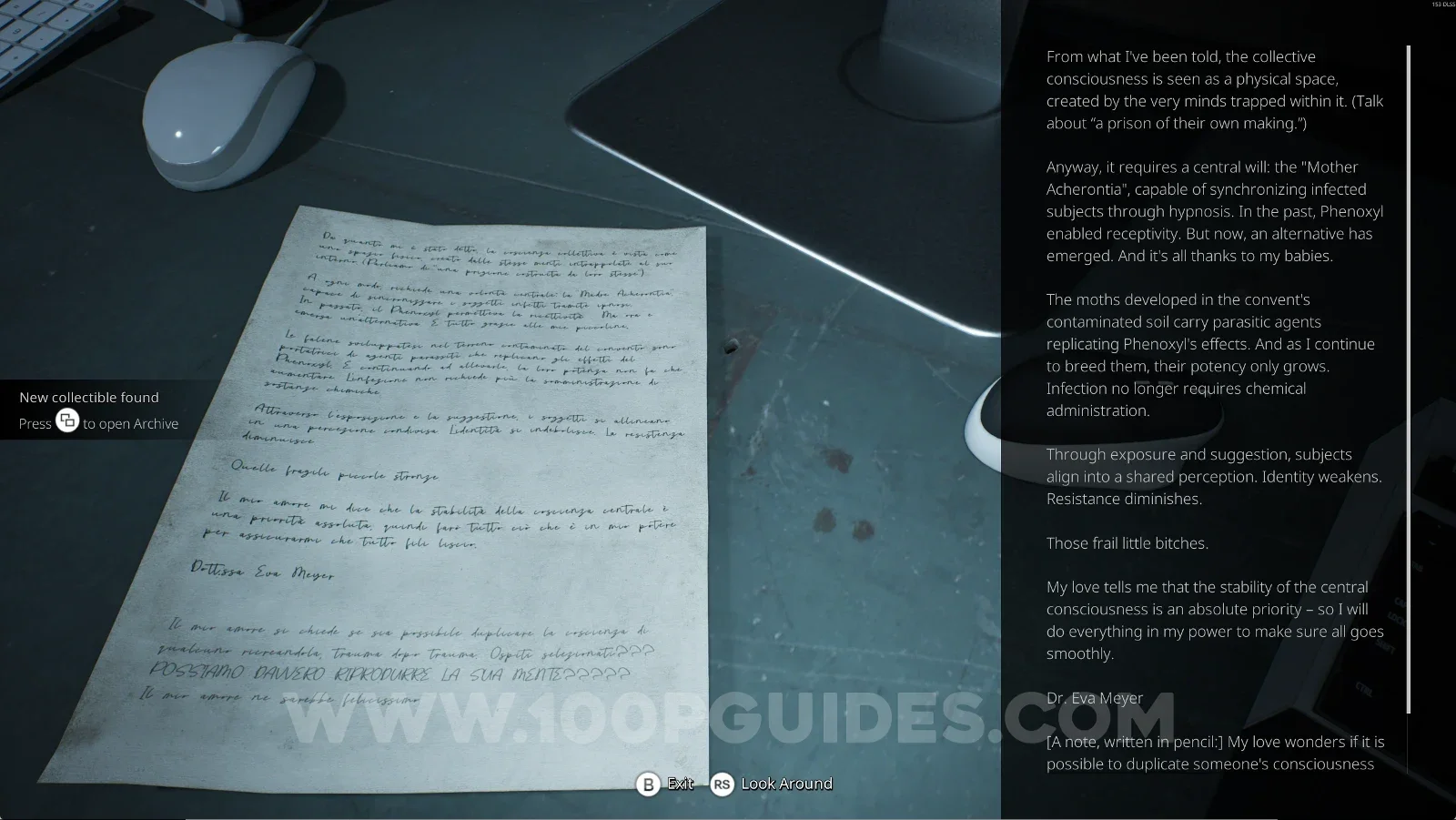 Remothered: Red Nuns Legacy: the Collective Consciousness Study on the table by the computers