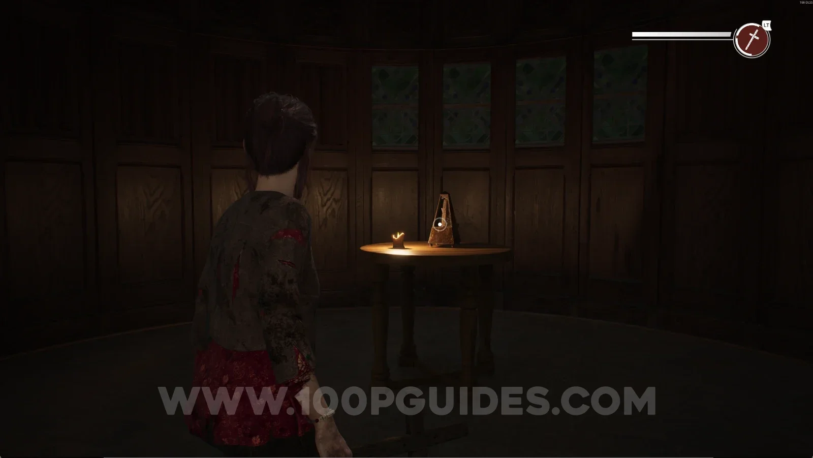Remothered: Red Nuns Legacy Convent: interacting with the Metronome past the large door