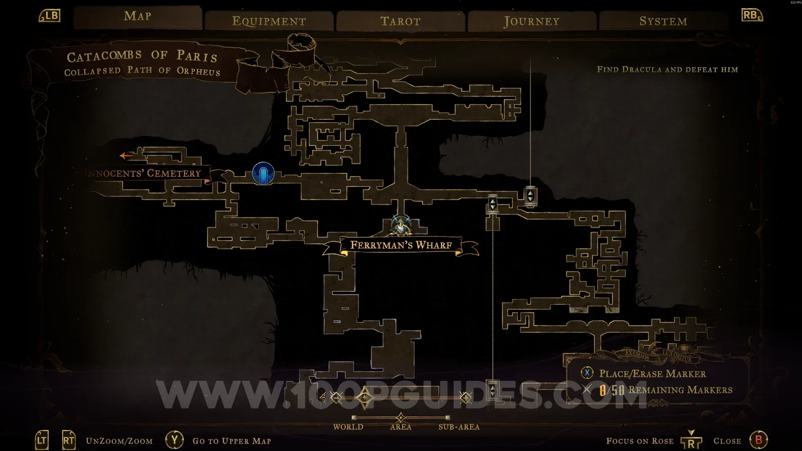 Castlevania Belmonts Curse Catacombs Of Paris: the Collapsed Path of Orpheus leading to Ferryman's Wharf #3