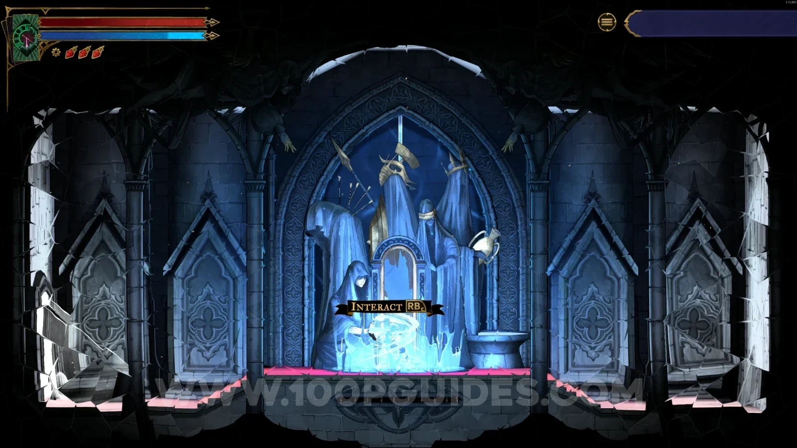 Castlevania Belmonts Curse Threshold Of Vision: Mirror Of Life #1 in the marked area