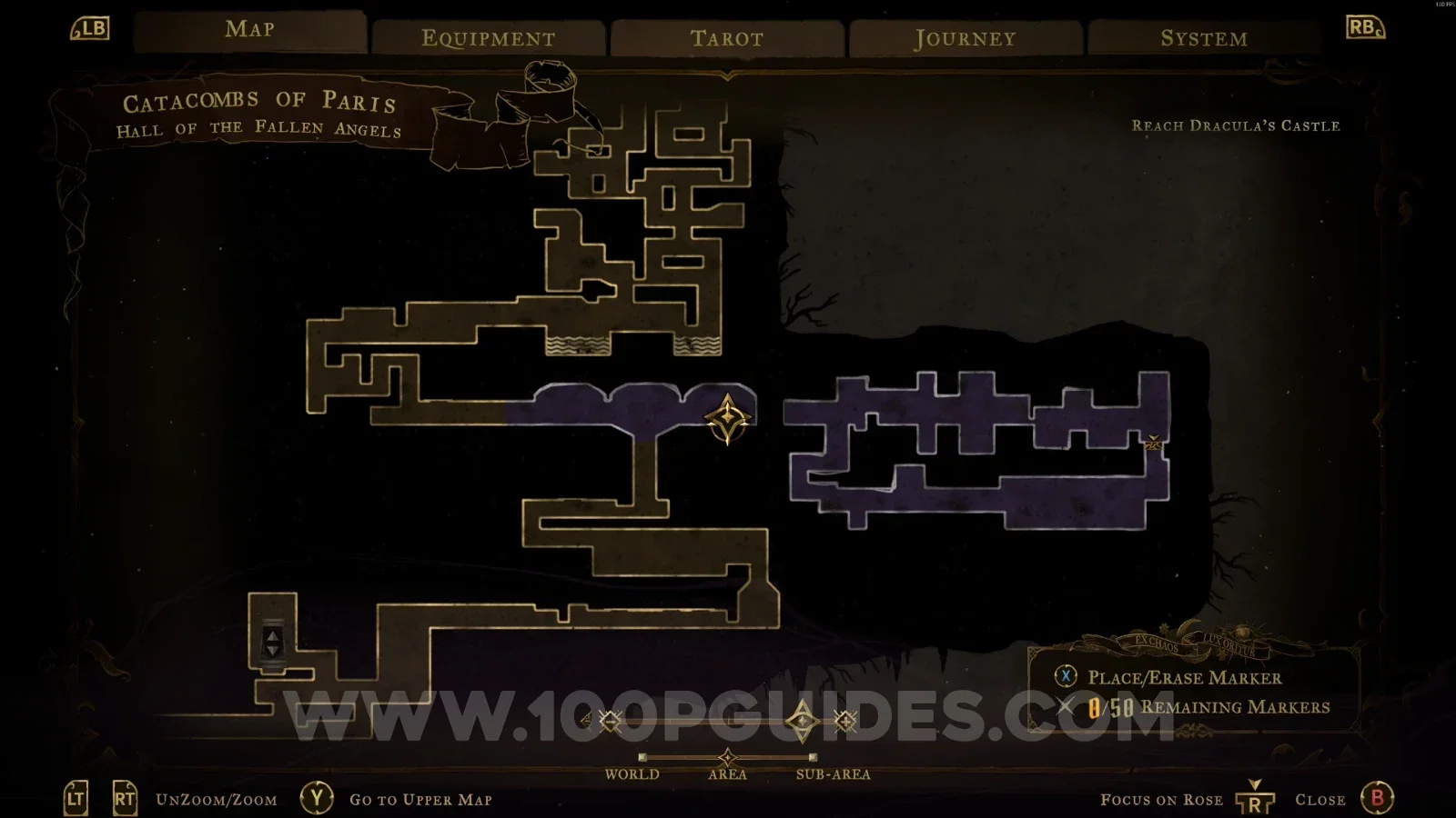 Castlevania Belmonts Curse Hall Of The Fallen Angels: breaking the wall on the right side