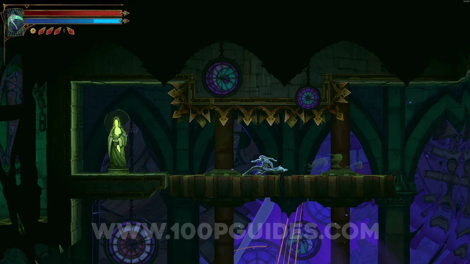 Castlevania Belmont's Curse Eastern Summit: XP Statue #13 reached by heading left while time is stopped