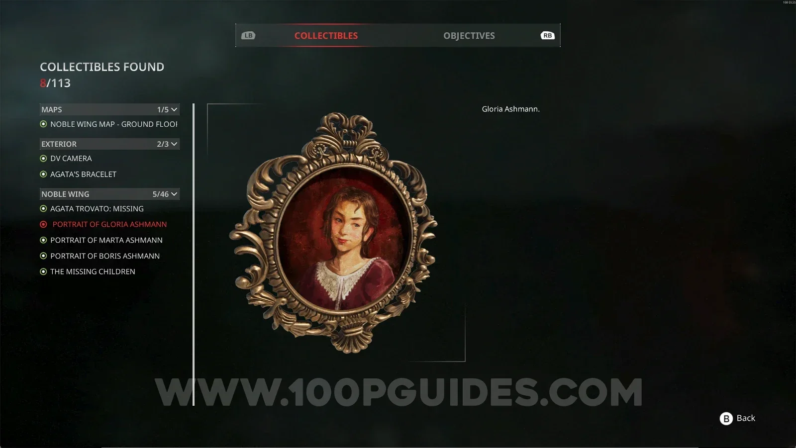 Remothered: Red Nuns Legacy Noble Wing #5: Portrait Of Gloria Ashmann collectible