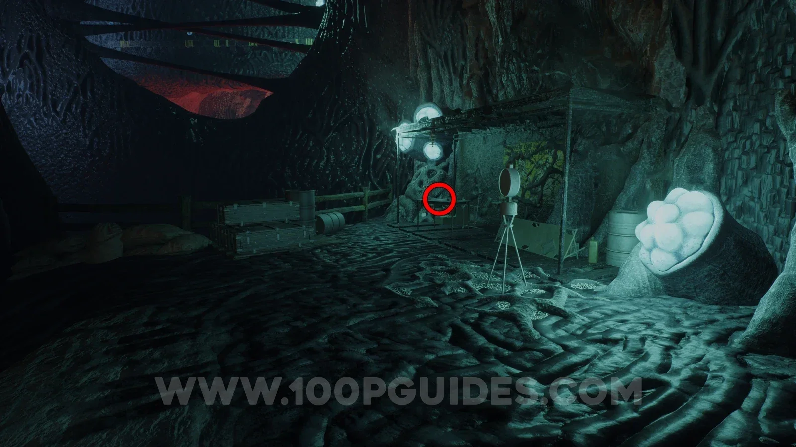 Terrible Lizards Chapter 4: Missing fossils note on a table in the tent on the right after the bouncy goo