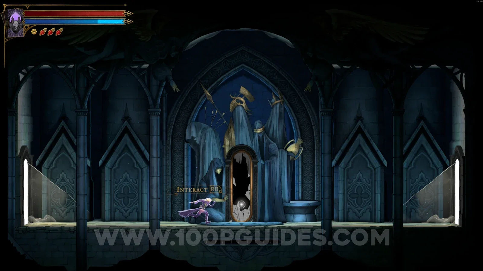Castlevania Belmonts Curse Holy Innocents' Cemetery: Mirror Of Life #9 pickup in the Overgrown Crypt