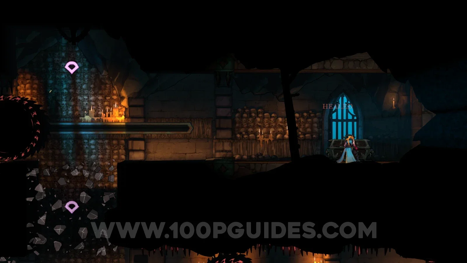 Castlevania Belmonts Curse Path Of The Abyss: getting past the saws on the way to the top