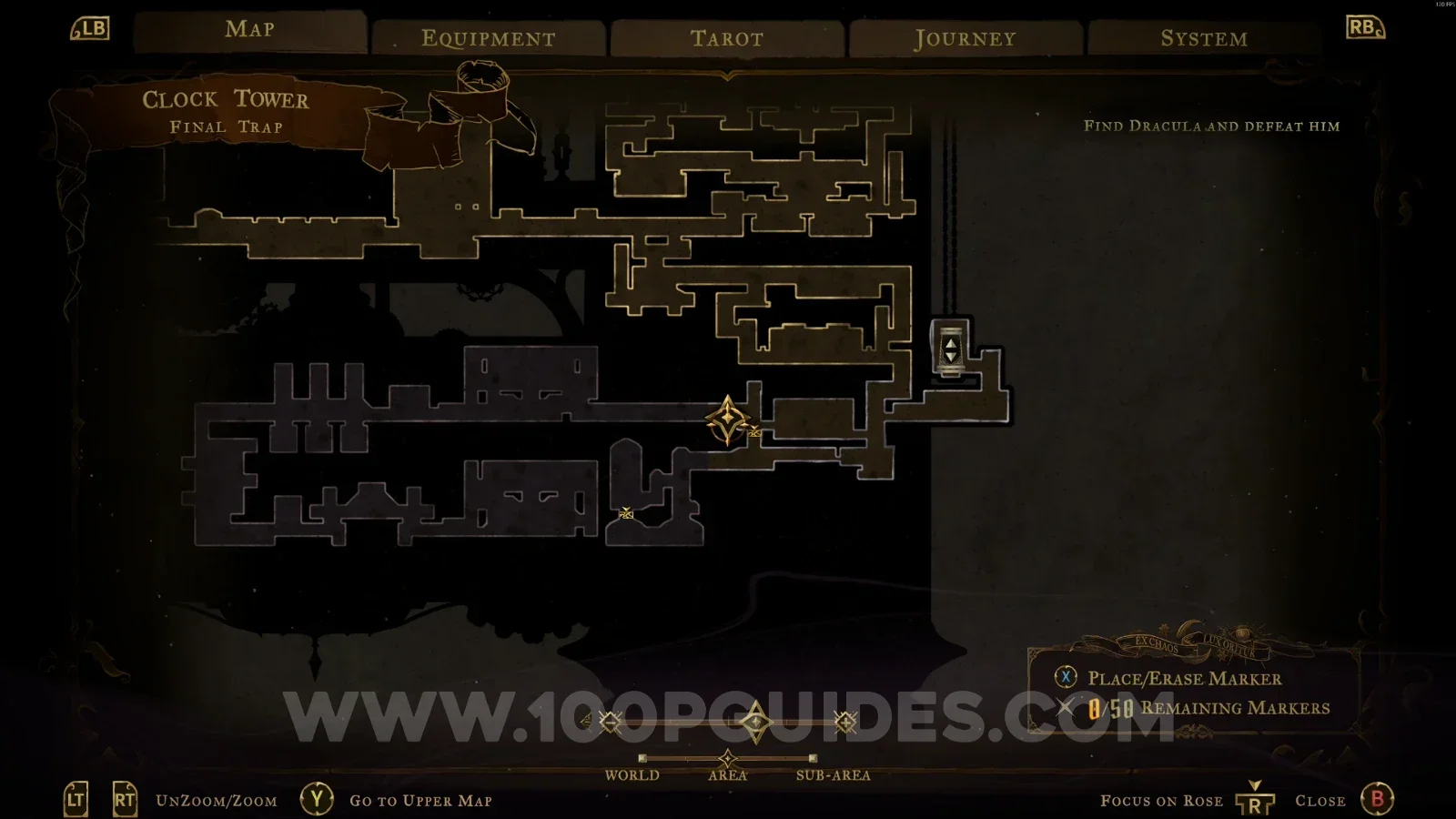 Castlevania Belmonts Curse Throne of the Builder: fighting Talos (The Builder) in the Clock Tower