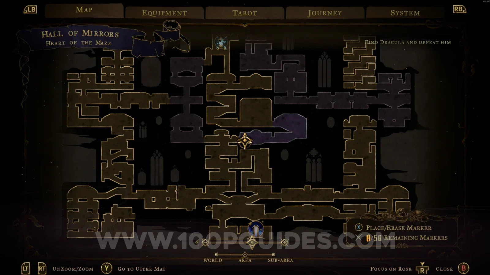 Castlevania Belmont's Curse Hall Of Mirrors: Heart Of The Maze, location of the Eleanor Flees To The Cemetary clue